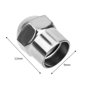 100 Stück Auto Rad Reifen Ventilkappen Auto Reifen Luftdruckkappen Luftdichte Abdeckung Verchromt Reifenzubehör - Product Image 6
