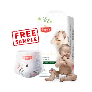 Free Sample Hot Sale Private Brand Baby Nappy Oem Wholesale Cotton Baby Diaper Disposable Soft Baby Nappies