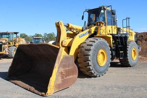 Pala cargadora de ruedas Komatsu usada en excelentes condiciones de trabajo, pala cargadora frontal Komatsu de 2 pulgadas lista para trabajar - Product Image 2