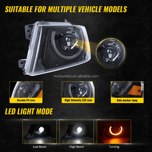 Conjunto de faros Led DOT, faro giratorio DRL para Ford F150 2004-<span class=keywords><strong>2008</strong></span>, accesorios para <span class=keywords><strong>Lincoln</strong></span> <span class=keywords><strong>Mark</strong></span> <span class=keywords><strong>LT</strong></span> 2006 2007 <span class=keywords><strong>2008</strong></span> - Product Image 3