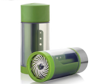 <span class=keywords><strong>Moulin</strong></span> à herbes 2 en 1 en acier inoxydable, trancheuse de cuisine et hachoir pour les légumes et herbes, nouveau, - Product Image 6