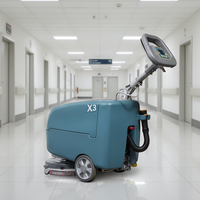 Mesin Pembersih Lantai Keramik Speed-Spin GIYO X3 180RPM untuk Pusat Komunitas dan Aula Keramik