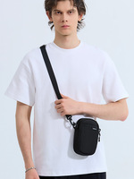 Herentas Telefoonhoesje Crossbody Tas Lichtgewicht Draagbaar Klein Polyester Waterdicht Schouder- en Heuptas voor Reizen