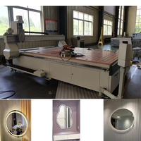 Refroidissement par eau personnalisé grande taille de travail CNC machine laser pour la gravure de plaque métallique miroir verre sablage verre forage
