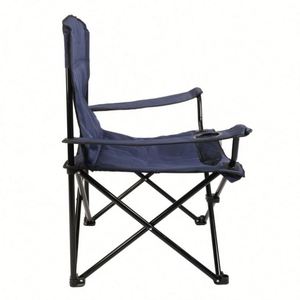Chaise de plage et de camping légère et portable avec pare-soleil, structure en acier pliable moderne, mobilier d'extérieur durable - Product Image 3