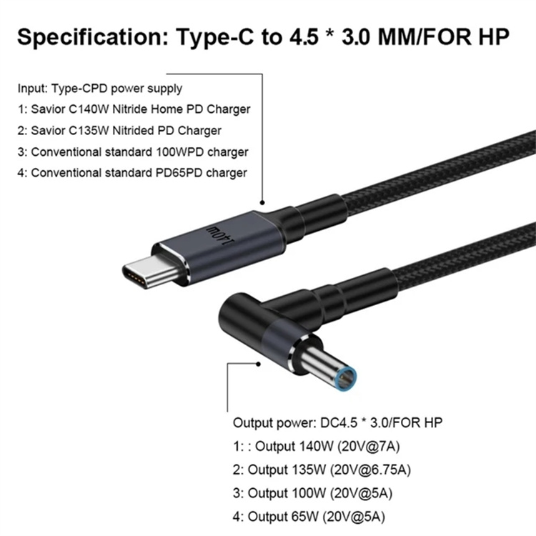 4.5*3.0mm pour HP