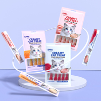 Snack Biologici per Gatti ad Alto Contenuto Proteico Senza Cereali, con Carne Fresca, Salmone Cremoso, Vitamine, Minerali e Sapore Vegetale, a Ingredienti Limitati e Puri