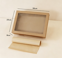 Boîte d'emballage alimentaire en carton ondulé biodégradable pliable et imprimée sur mesure, résistante à l'huile, pour poulet frit et sushis