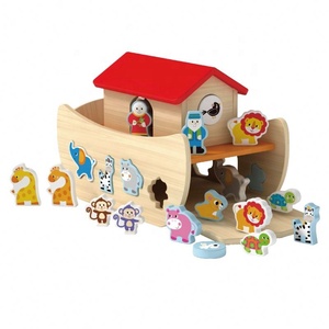 Vente en gros MDF Montessori Jouets éducatifs en bois Happy Farm <span class=keywords><strong>Animaux</strong></span> assortis - Product Image 5