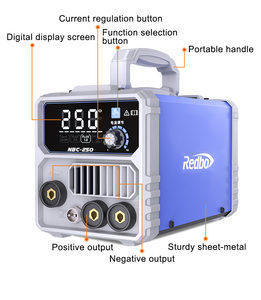 مطور <span class=keywords><strong>nbc</strong></span> لحام محفر تدفق محمول بدون غاز غاز mig tig mma 3 في 1 لحام mig بدون غاز - Product Image 5