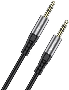 Cable de audio Jokade con conector estéreo de 3.5 mm y 1 m para auriculares y altavoces - Product Image 1