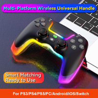 Manettes de jeu BT sans fil personnalisées en gros Manettes de jeu pour Ps-4/Ps5/Ps3/PC/Switch