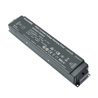 Controlador de Atenuación para Tiras de Luz LED EUCHIPS EUP200T-1H12V-0 de 200W, Regulable, Corte de Fase, Voltaje Constante, 12V CC, Salida Única