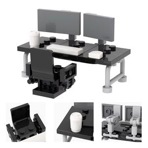 Juego de 32 Piezas MOC4167, Serie City, Muebles de Plástico ABS para Sala de Estar, Juego de Bloques de Construcción para Armar, para Todas las Edades - Product Image 5