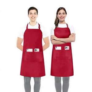 Delantal de Trabajo Personalizado con Logotipo, sin Mangas, Reutilizable, Duradero, de Poliéster, con Múltiples Bolsillos, para Floristas, Electricistas, Jardineros, Cafeterías - Product Image 2