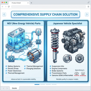 อะไหล่รถยนต์ประสิทธิภาพสูง ชุดแต่ง ชุดเบรก แผ่นกรอง ไฟหน้า กันชน ล้อแม็กซ์ จัดหาครบวงจรสำหรับโตโยต้า - Product Image 4