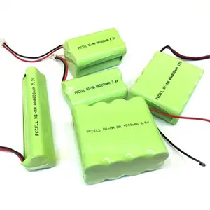OEM bateria ni-mh 100 ~ 13000mah 2.4V 3.6V 4.8V 6V 7.2V 8.4V 9.6V 10.8V 12V 13.2V 14.4V 18V 24V AA AAA C D SC F bateria