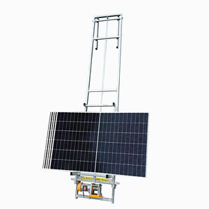 Peralatan Lift Listrik Bangunan Kecil dengan Panel Surya Tipe Tali Kawat 220v Baja untuk Pengangkatan Panel Fotovoltaik di Atap - Product Image 2