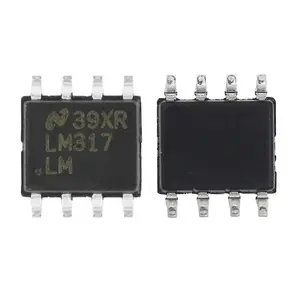 LM317LMX SOP8 Chip regulador de voltaje lineal ajustable Componente electrónico IC Circuito integrado