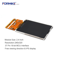 Module d'affichage LCD TFT IPS FORMIKE 2,4 pouces, résolution 240x320, circuit intégré de pilote ILI9341, interface MCU 16 bits, LED haute luminosité