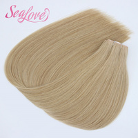 Extensions de cheveux papillon ultra-fines, pratiquement invisibles, coupables, sans retour, double tirage, luxe, blondes, cheveux slaves