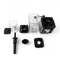 Mixeur-Blender 2-en-1 8500W 2,5L avec Moteur en Cuivre Pur et Acier Inoxydable, Hachoir à Viande Commercial et Domestique