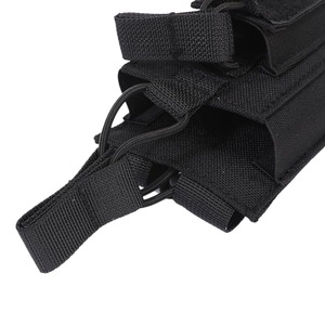 Borsa accessori per caricatore in triplo Nylon multiuso per appassionati di sicurezza - Product Image 3