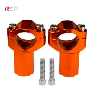 Morsetto <span class=keywords><strong>Manubrio</strong></span> RSP in Lega di Alluminio Stile Lungo 29mm, Kit Universale per <span class=keywords><strong>Moto</strong></span> - Product Image 5
