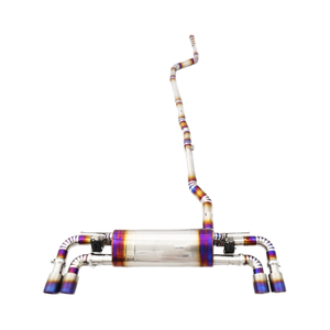 <span class=keywords><strong>BMW</strong></span> Série 5 G30 B58 <span class=keywords><strong>540i</strong></span> 3.0T <span class=keywords><strong>Prix</strong></span> d'usine Starcar Bleu finition brûlée Acier inoxydable Silencieux à conduit d'échappement arrière - Product Image 3