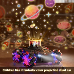 SJY-Q169 Voiture de course télécommandée avec projection de couleurs fantastiques et musique, jouet pour enfants, voiture de drift RC 4x4, cadeau pour enfants - Product Image 2