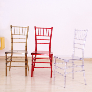 Chaises empilables blanches de haute qualité pour événements, vente en gros d'usine personnalisée, prix abordable - Product Image 1