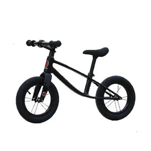 Wholesale 3d carbon bicycle-New Model 3d Forged One-piece Frame Carbon Fiber Aluminum Alloy Frame Children Bike Kids Balance Bicycle