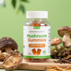 निजी लेबल मशरूम गुम्मीज कार्बनिक न्यूट्रोपिक मस्तिष्क पूरक मशरूम निकालने मशरूम गुम्मीज - Product Image 2