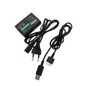 EU cắm Home tường sạc cung cấp điện AC Adapter với USB dữ liệu sạc cáp dây cho Sony P <span class=keywords><strong>PSVITA</strong></span> PS Vita PSV 1000 - Product Image 4