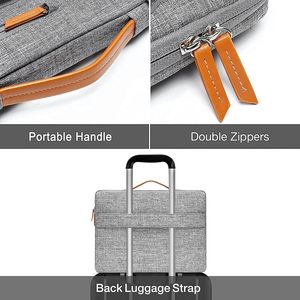 Logotipo personalizado impermeable 13 14 <span class=keywords><strong>15</strong></span> <span class=keywords><strong>15</strong></span>,6 pulgadas <span class=keywords><strong>ordenador</strong></span> Messenger Notebook Laptop Case Laptop Sleeve Bags Cover para mujer MacBook - Product Image 4
