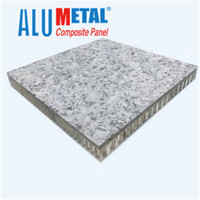 Paneles de panal de aluminio de piedra de pared de losa de mármol de Carrara blanco de diseño moderno al mejor precio