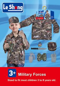 Born Toys Premium Pompier Police Doctor Costumes Age 3-7 Kids Dress-Up Role Play Set - Product Image 5