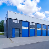 Nave Industrial Prefabricada de Acero de Alta Resistencia con Estructura Metálica de Vigas H según Norma ASTM para la Construcción de Hangares Industriales
