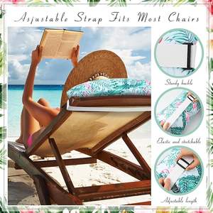 Personnalisable Portable été extérieur Camping piscine oreiller couverture amovible gonflable chaise <span class=keywords><strong>de</strong></span> <span class=keywords><strong>plage</strong></span> parc voyage chaises longues - Product Image 3