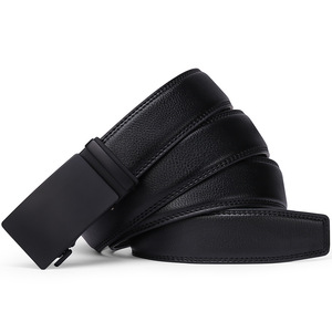 Para <span class=keywords><strong>Amazon</strong></span> TikTok, superventas, Cinturón de <span class=keywords><strong>piel</strong></span> de vaca informal para <span class=keywords><strong>hombre</strong></span> de alta calidad, aleación automática de cuero genuino para estilo juvenil - Product Image 2