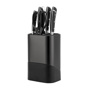 High Quality Traditional Metal <strong>Kitchen</strong> Cutter Cooking Knives Set Hollow Handle <strong>Kitchen</strong> Chef Knife Kit with Stainless Steel Block - Product Image 6