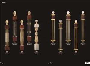 Aluminium <span class=keywords><strong>King</strong></span> <span class=keywords><strong>Post</strong></span> startete Säule für Treppe - Product Image 4