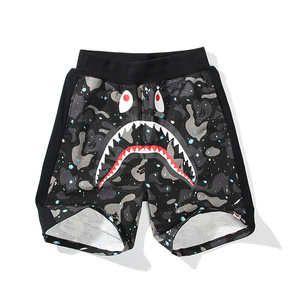 Pantalones Cortos Deportivos para Jóvenes con Estampado de Tiburón, Transpirables, Cintura Elástica, Brillan en la Oscuridad, para Playa - Product Image 5