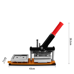 CK 75*120mm hình chữ nhật Máy ép DIY Thủ công mỹ nghệ nhà máy bán buôn <span class=keywords><strong>pin</strong></span> nút Huy hiệu máy làm tủ lạnh nam châm <span class=keywords><strong>Maker</strong></span> <span class=keywords><strong>Kit</strong></span> - Product Image 4