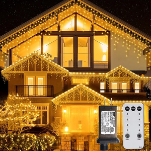 ไฟประดับตกแต่งคริสต์มาสแบบเส้น LED PVC กันน้ำ IP65 ยาว 10 เมตร 220V สำหรับตกแต่งภูมิทัศน์งานแต่งงานกลางแจ้ง - Product Image 2