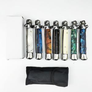 Lichtgewicht Edc Vouwblad Akc Mes Outdoor Zelfverdediging Gevouwen Mes Hars Handvat Zakmes - Product Image 6