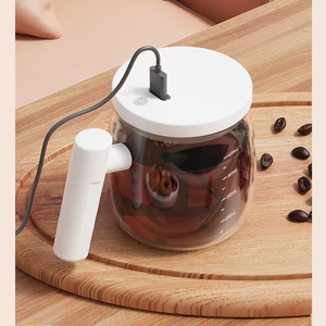แก้วกาแฟแบบกวนเองได้ 400 มล. ความเร็วสูง 7000 รอบต่อนาที สำหรับกาแฟ นม ชา และเครื่องดื่ม - Product Image 4