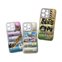 Vente en gros de coque de téléphone portable à plaque d'aluminium 2D TPU pour iPhone 14 Pro coque de téléphone portable à impression par sublimation personnalisée