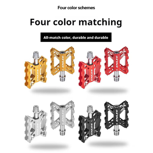 Pedal de Bicicleta Ultraligero de Aleación de Aluminio Gris de Alta Calidad y Durabilidad, 102x62mm, para Bicicletas Cruiser BMX y de Montaña, Mecanizado 6061 - Product Image 4