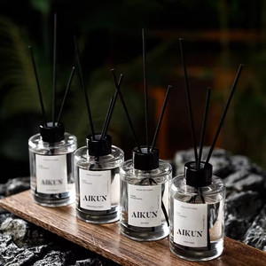 Difusor de Aromas de Lujo Ecológico Aikun OEM, Aroma Fresco de Larga Duración en Frasco de Vidrio para Decoración del Hogar y Hostelería - Product Image 2